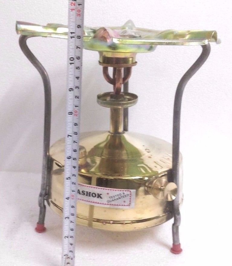 JUMBO BRASS KEROSENE PRESSURE STOVE CAMPING OUTDOOR PRIMUS FISHING 3