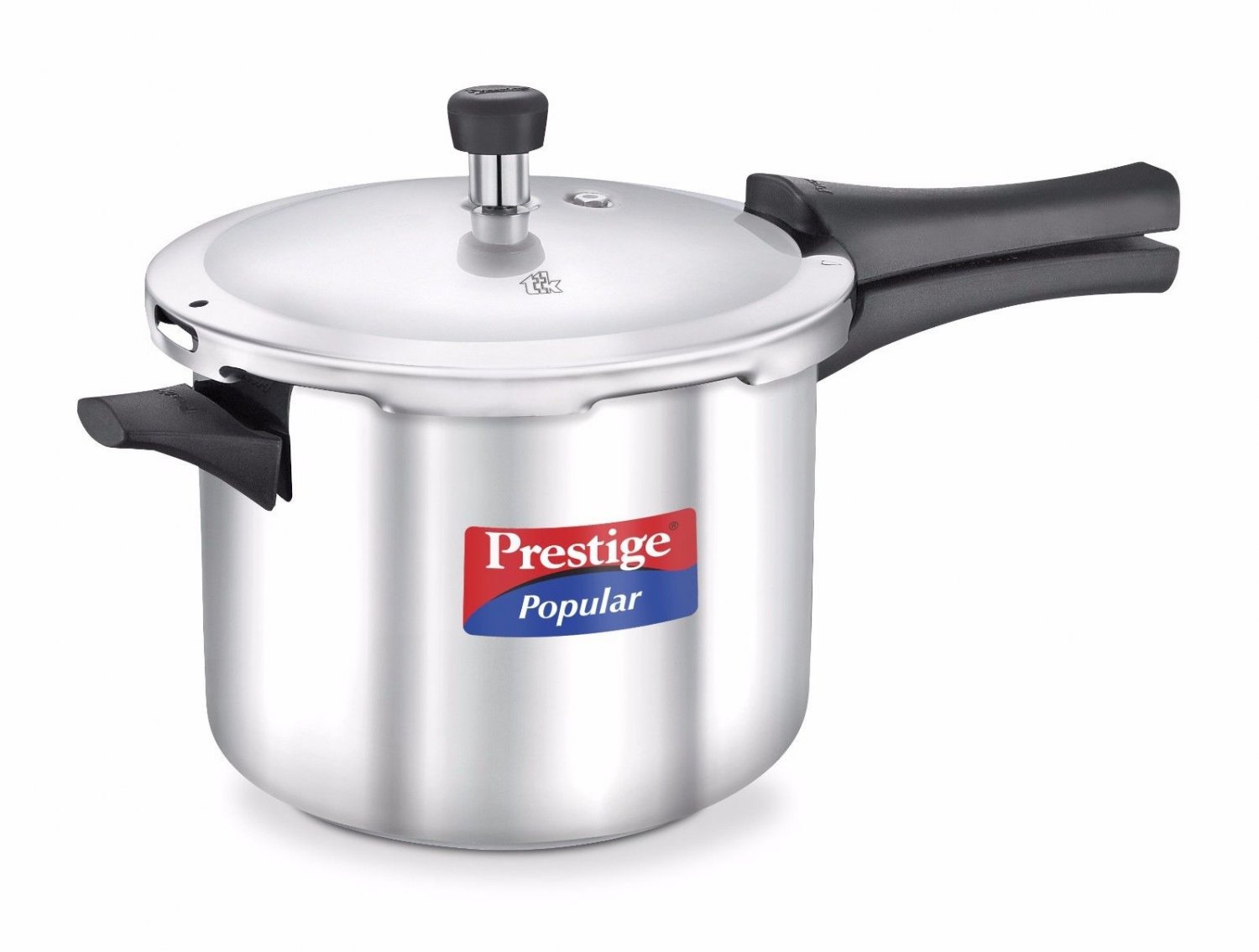 PRESTIGE STAINLESS STEEL PRESSURE COOKER 5 FIVE LITER STEAMER GAS