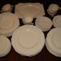 China, Crown Ducal, Gainsborough, 60 Piece Set, England, Ro No 749657