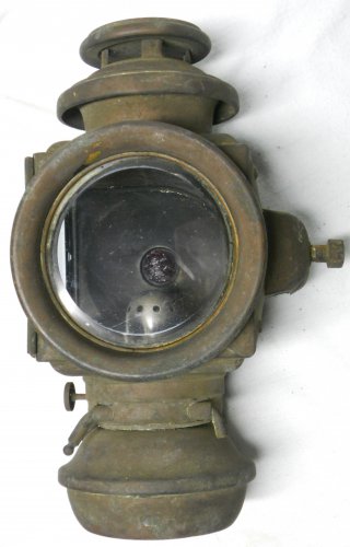 Antique E&J Lantern, Carriage/Automobile Lamp/Side Light, Model T Ford, circa 1908