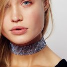 women diamond choker necklace rhinestone chocker collares collier mujer jewelry