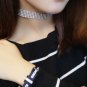 women diamond choker necklace rhinestone chocker collares collier mujer jewelry