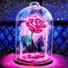 full drill diamond painting kit rose flower wall art decor 30x30cm