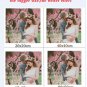 full drill diamond painting kit rose flower wall art decor 30x30cm