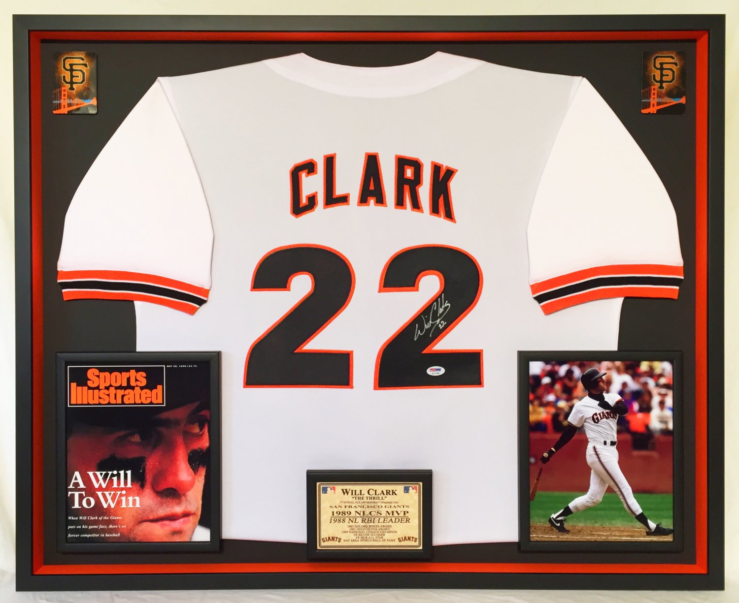 will clark giants shirt