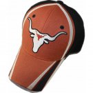 Brown kids cap with embroidery and curved peak