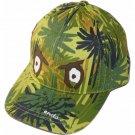 Kids cap with leaves printing