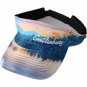 Chenille sunvisor with printing views