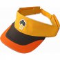 Sunvisor orange brown and yellow with embroidery