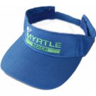 Sunvisor blue with embrodiery