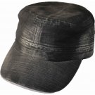 Army caps  washed black