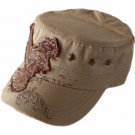 Army caps  Khaki with patches and printing