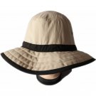 Bucket hat khaki and brown