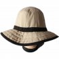 Bucket hat khaki and brown