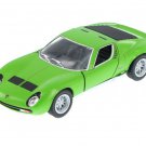 1971 Lamborghini Miura P400 SV Kinsmart diecast car model