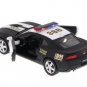 2014 Chevy Camaro Police, Black Kinsmart diecast car model