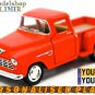 1955 Chevy Stepside Pick-Up 1/32 Red Kinsmart diecast car model