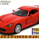2013 SRT Viper GTS 1:32 scale Kinsmart diecast car model