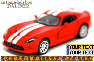 2013 SRT Viper GTS w/ printing 1:32 scale Kinsmart diecast car model