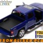 2014 Chevrolet Silverado blue color Kinsmart diecast car model