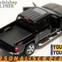 2014 Chevrolet Silverado black color Kinsmart diecast car model