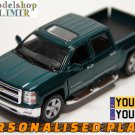 2014 Chevrolet Silverado green color Kinsmart diecast car model