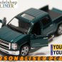 2014 Chevrolet Silverado green color Kinsmart diecast car model