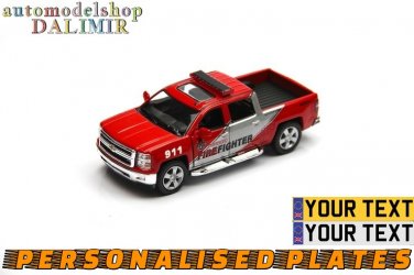 2014 Chevrolet Silverado Firefighter Kinsmart diecast car model
