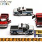 2014 Chevrolet Silverado Police grey Kinsmart diecast car model