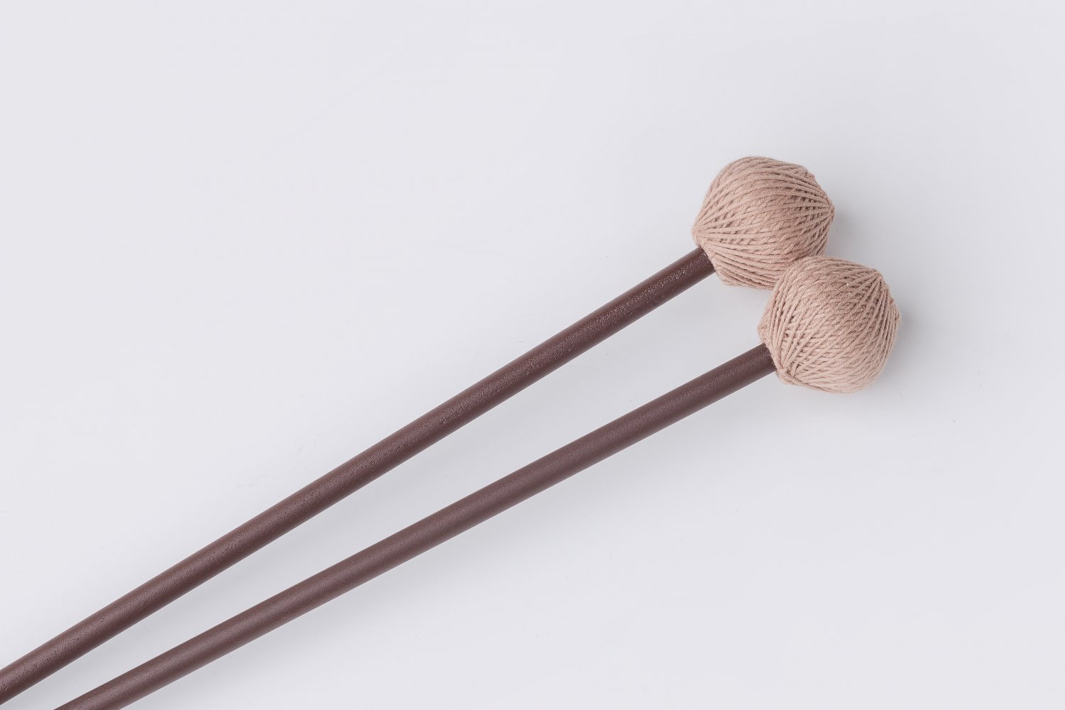 Ashkatan S70 SOFT Marimba Mallets - Maple Handle, Brown Yarn