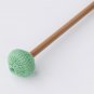 Ashkatan S80 MEDIUM Marimba Mallets - Maple Handle, Brown Yarn