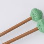 Ashkatan S80 MEDIUM Marimba Mallets - Maple Handle, Brown Yarn