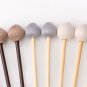 Ashkatan S80 MEDIUM Marimba Mallets - Maple Handle, Brown Yarn
