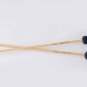 Ashkatan Kipchak R89 Medium Hard Marimba Mallets - Maple Handle, Blue Yarn