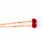 Ashkatan Kipchak P72 Medium Soft Marimba Mallets - Maple Handle, Red Yarn