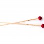 Ashkatan Kipchak P72 Medium Soft Marimba Mallets - Maple Handle, Red Yarn