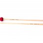Ashkatan Kipchak P72 Medium Soft Marimba Mallets - Maple Handle, Red Yarn