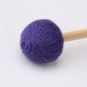 Ashkatan Sutai T14 Medium Soft Marimba Mallets - Maple Handle, Purple Yarn