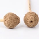 Ashkatan Kipchak Z65 Soft Marimba Mallets - Maple Handle, Brown Yarn