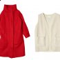 Women's Oversized High Neck Winter Coat with Detachable Faux Shearling Fur Vest