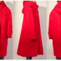 Women's Oversized High Neck Winter Coat with Detachable Faux Shearling Fur Vest