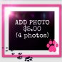 ADD PICTURES 30x30 Blanket