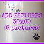 ADD PICTURES 30x60 Blanket