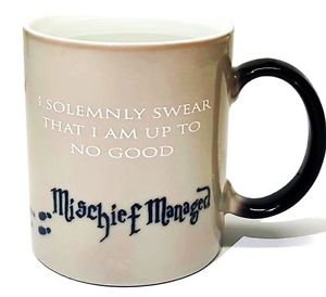 Harry Potter Mug Heat Sensitive Color Changing Cup Mischief Managed