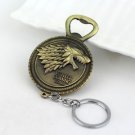 Game of Thrones Keychain Bottle Opener Unique Edition 2 in 1 keychain *Gold EDT*