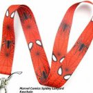 Marvel Comics Spidey Spider Man Lanyard Neck Strap Keychain ID Badge Holder