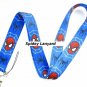 Spidey Spiderman Lanyard Neck Strap Keychain ID Badge Holder Blue Marvel