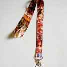 Kingdom Hearts Lanyard Key Chain ID Holder Sora, Roxas, Kairi,Mickey   US SELLER