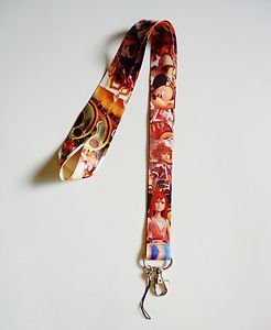Kingdom Hearts Lanyard Key Chain ID Holder Sora, Roxas, Kairi,Mickey   US SELLER