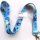 Stitches and lilo Lanyard keychain Charm ID Holder ~ Lilo & Stitch Theme ~ NEW